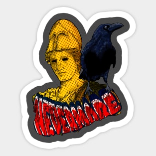 Quoth the Raven Sticker